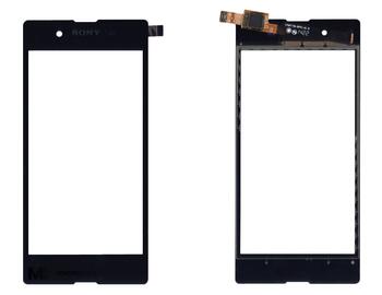 Тачскрин (Сенсорное стекло) для смартфона Sony Xperia E3 черный