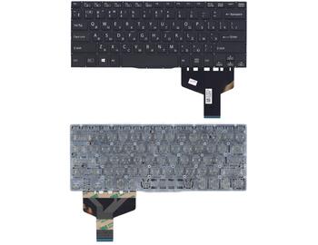 Клавиатура для ноутбука Sony Vaio Fit SVF13N12, SVF13N13, SVF13N15, SVF13N18, SVF13N19, SVF13N190S, SVF13N190X, SVF13N1F4E, SVF13N290X, SVF13N24CXB, SVF14, Black, (No Frame) RU