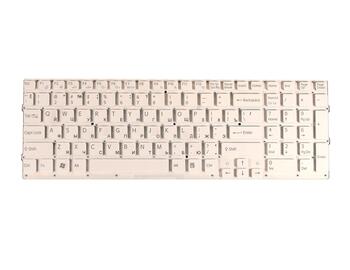 Клавиатура для ноутбука Sony Vaio (VPC-CB, VPCCB, VPCCB3S1R, VPCCB2S1R) White, (No Frame), RU - фото 2