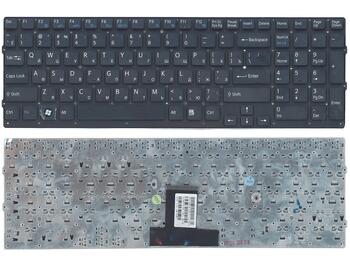 Клавиатура для ноутбука Sony Vaio (VPC-EB) Black, (No Frame) RU