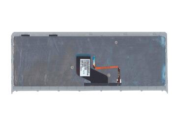 Клавиатура для ноутбука Sony Vaio (VPC-F219fc, VPC-F22 VPC-F23) с подсветкой (Light), Black, (Gray Frame) RU - фото 3