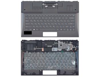 Клавиатура для ноутбука Sony Vaio (SVD13) Black, с подсветкой (Light), (Black Frame), RU