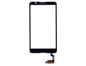 Тачскрин (Сенсорное стекло) для смартфона Sony Xperia E4 черный