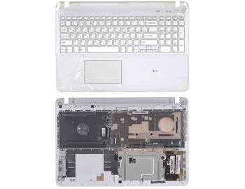 Клавиатура для ноутбука Sony (SVF15), White, (White Frame) RU