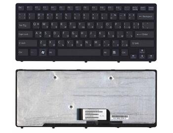 Клавиатура для ноутбука Sony Vaio (VPC-CW, VPCCW) Black, (Black Frame) RU