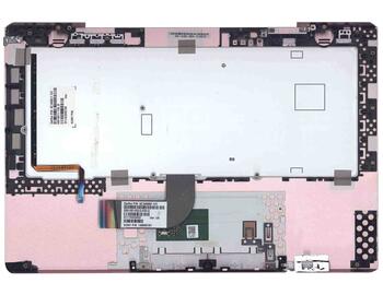 Клавиатура для ноутбука Sony Vaio (VPC-SB), Silver, (Rose Frame) RU (fingerprint reader) - фото 3