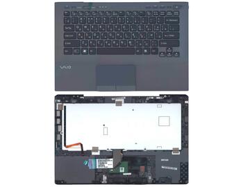 Клавиатура для ноутбука Sony Vaio (VPC-SB) Black, (Gray TopCase), RU