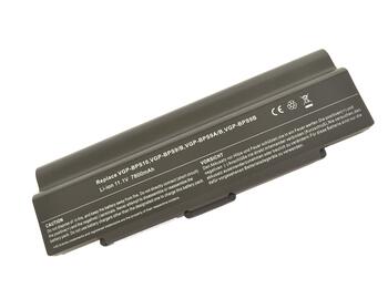 Усиленная аккумуляторная батарея для ноутбука Sony VAIO VGP-BPS9B VGN-NR260E 11.1V Black 7800mAh OEM - фото 2