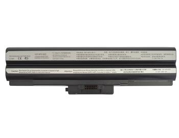 Аккумуляторная батарея для ноутбука Sony VAIO VGP-BPS13 VGN-FW 11.1V Black 5200mAh OEM