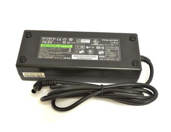 Блок питания для ноутбука Sony 120W 19.5V 6.15A 6.5x4.4mm PCGA-AC19V7 Orig - фото 2
