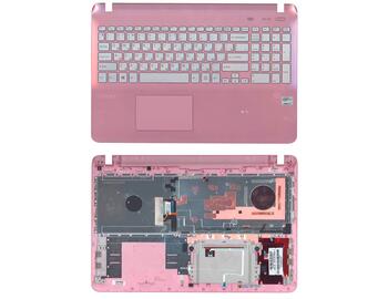 Клавиатура для ноутбука Sony FIT 15 (SVF15) Gray, (Pink TopCase), RU