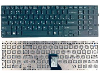 Клавиатура для ноутбука Sony Vaio (VPC-CB, VPC-CB17, VPCCB3S1R, VPCCB2S1R) Black, (No Frame) RU