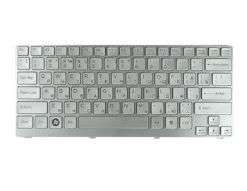 Клавиатура для Sony Vaio (VGN-CR) Silver, (Silver Frame) RU - фото 2