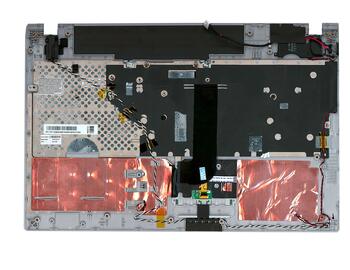 Клавиатура для ноутбука Samsung (Q530) Black, (Silver TopCase), RU - фото 2