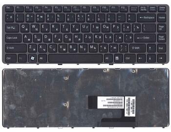 Клавиатура для ноутбука Sony Vaio (VGN-NW) Black, (Black Frame) RU
