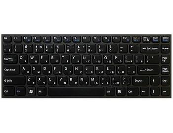 Клавиатура Sony Vaio (VPC-Y) Black, (Black Frame) RU - фото 2
