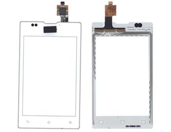 Тачскрин (Сенсорное стекло) для смартфона Sony Xperia E / E Dual C1505, C1605 белый