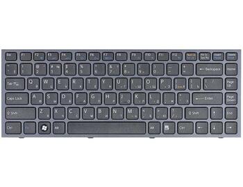 Клавиатура для ноутбука Sony Vaio (VPC-S) Black, (Black Frame) RU - фото 2