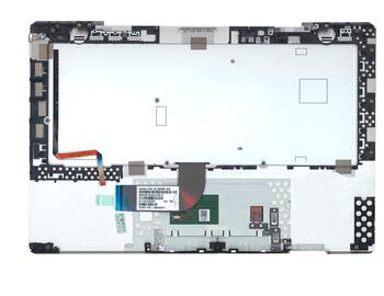 Клавиатура для ноутбука Sony Vaio (VPC-SB) Black, (Silver TopCase), RU (for fingerprint reader) - фото 3