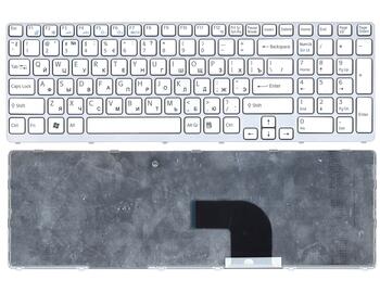 Купить Клавиатура для ноутбука Sony Vaio (SVE17) White, (White Frame) RU