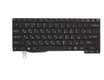 Клавиатура для ноутбука Sony Vaio (VGN-TT) Black, (No Frame) RU - фото 2