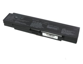 Усиленная аккумуляторная батарея для ноутбука Sony VAIO VGP-BPS9B VGN-NR260E 11.1V Black 6600mAh OEM