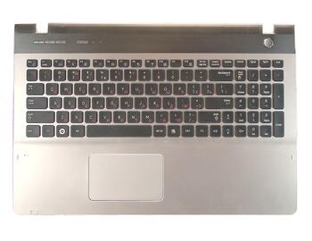 Клавиатура для ноутбука Samsung (QX530) Black, (Silver TopCase), RU
