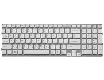 Клавиатура для ноутбука Sony Vaio (VPC-EС) White, (No Frame) RU - фото 2