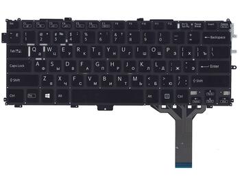 Клавиатура для ноутбука Sony (SVP13) Black, (No Frame) RU - фото 2
