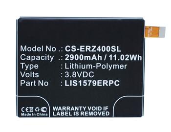 Аккумуляторная батарея для Sony CS-ERZ400S Xperia Z3+ Dual E6533 3.8V Black 2900mAh 11.02Wh