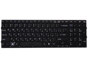 Клавиатура для ноутбука Sony Vaio (VPC-EС) Black, (No Frame) RU - фото 2