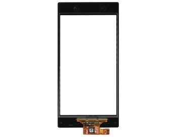 Тачскрин (Сенсорное стекло) для смартфона Sony Xperia Z1 C6902 черный - фото 2