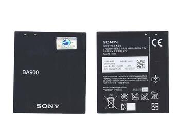 Аккумуляторная батарея для смартфона Sony BA900 Xperia J (ST26i) 3.7V Black 1700mAh 6.3Wh