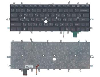 Клавиатура для ноутбука Sony Vaio (SVD11) с подсветкой (Light), Black, (No Frame), RU