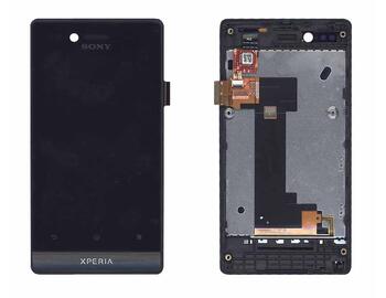 Матрица с тачскрином (модуль) для Sony Xperia miro ST23i