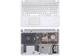 Клавиатура для ноутбука Sony (SVF15), White, (White Frame) RU
