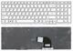 Клавиатура для ноутбука Sony Vaio (SVE15, SVE1511V1R) White, (White Frame) RU