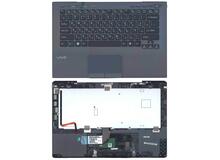 Купить Клавиатура для ноутбука Sony Vaio (VPC-SB) Black, (Gray TopCase), RU