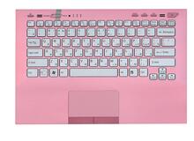 Купить Клавиатура для ноутбука Sony Vaio (VPC-SB) Silver, с подсветкой (Light), (Pink TopCase), RU